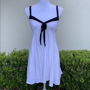 Black and White Stretchy Dress